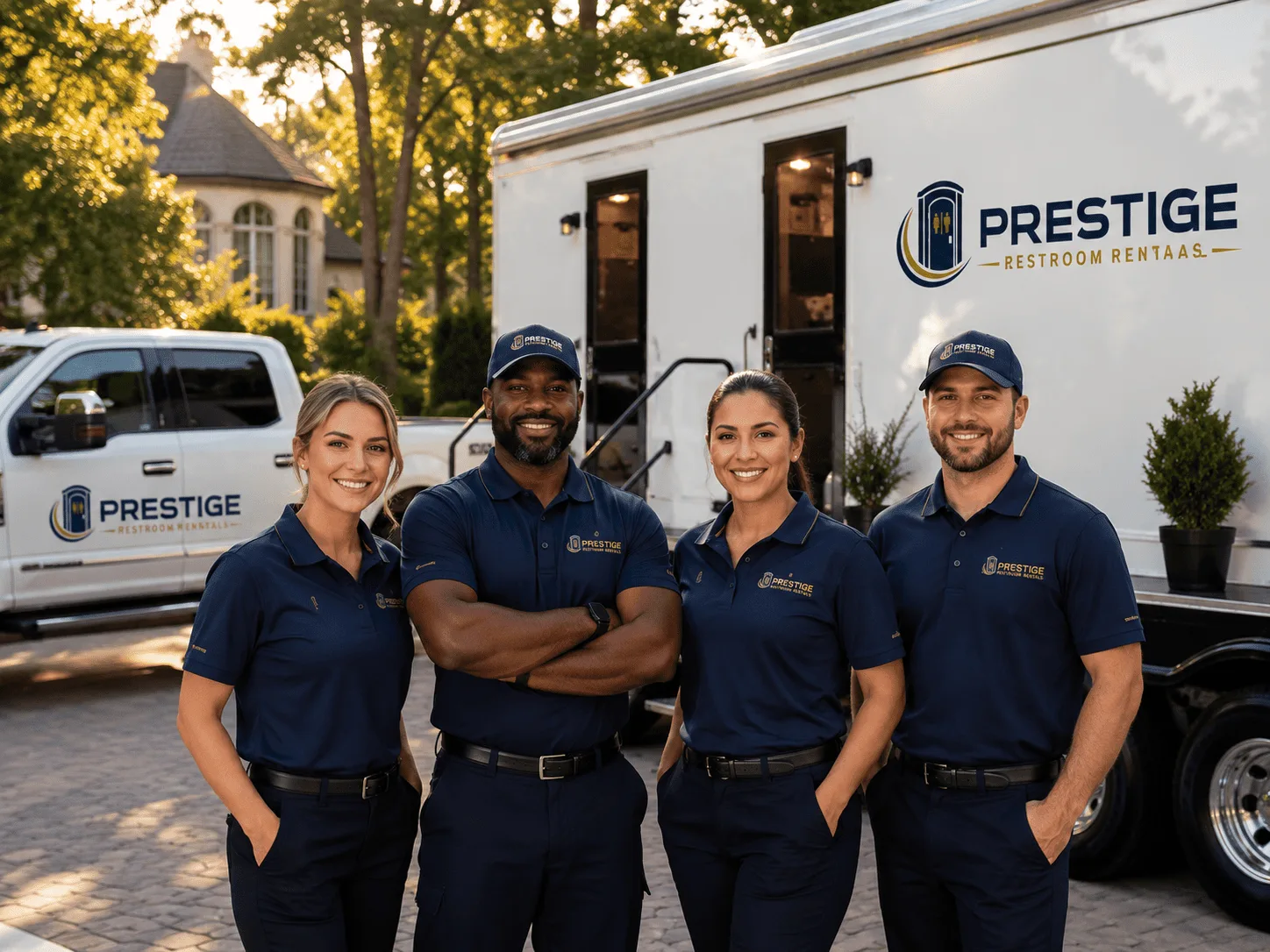 Trusted Luxury Portable Restrooms company in Hensley, AR